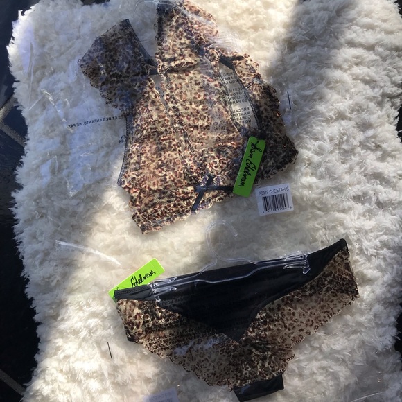 NWT Sam Edelman Printed Lingerie Set - Picture 4 of 4